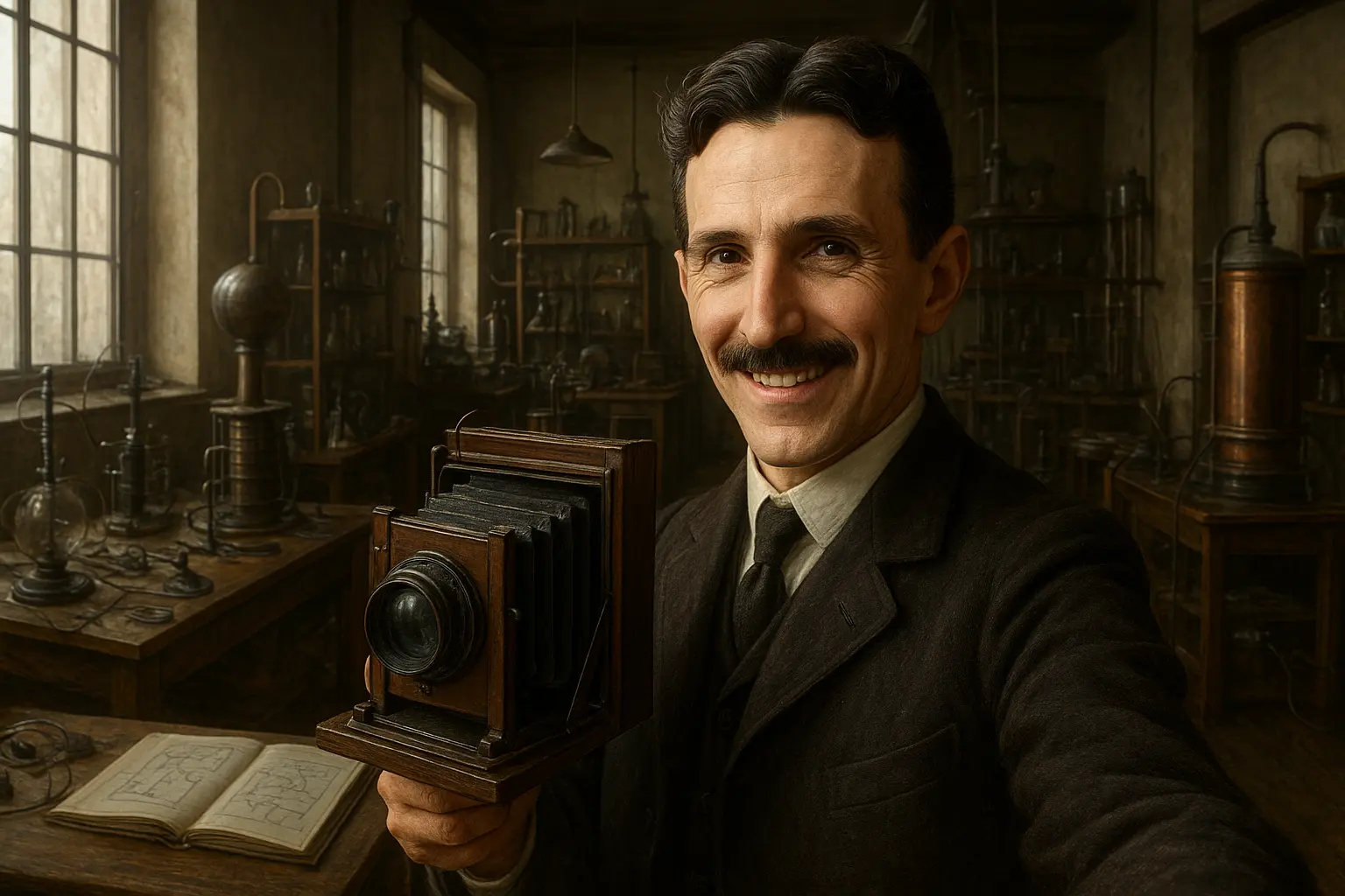 Nikola Tesla Simple Prompt Result